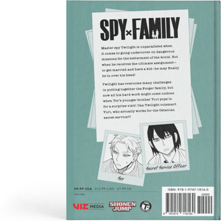 مانگای Spy x Family Vol.3